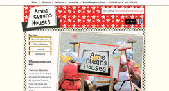 Desktop Screenshot of annecleanshouses.co.uk