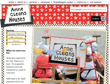 Tablet Screenshot of annecleanshouses.co.uk